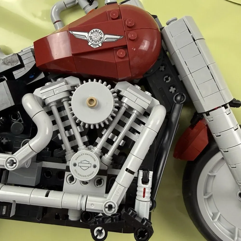 LEGO CREATOR Harley Davidson Fat Boy 10269 Incomplete Motorcycle Bike